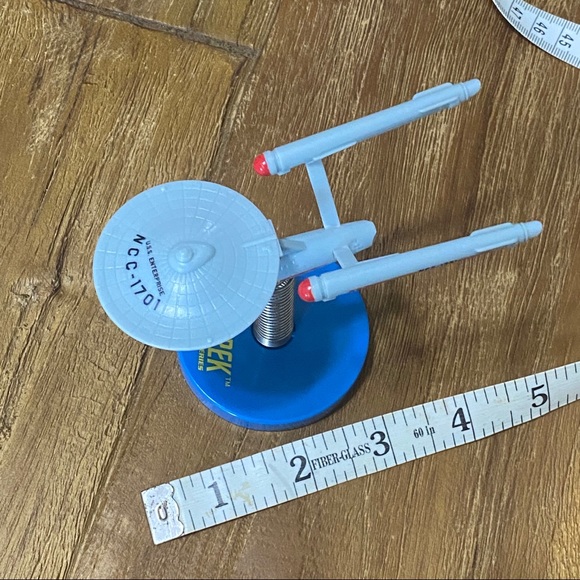 ACC The Bobbleship Enterprise Star Trek Themed Dashboard Bobbler